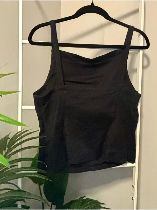 🌴Maeve Black Linen-blend Tank🌴 - Picture 7 of 10